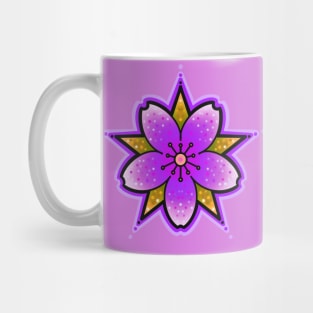 cherry blossom purple Mug